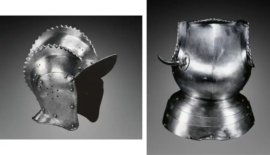 Elements from an Armor by Unknown artist