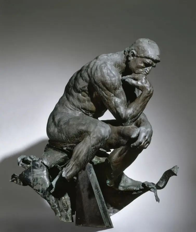 The Thinker by Auguste Rodin