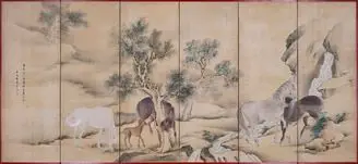 Wild Horses by Yosa Buson