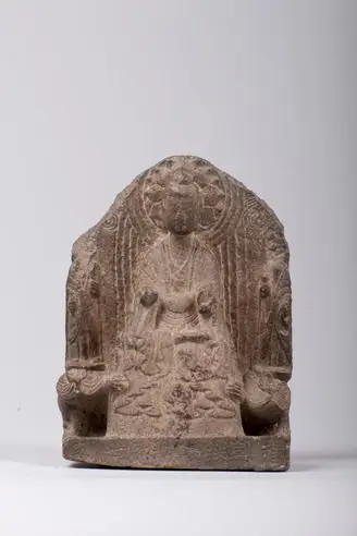 Buddhist Triad by Unknown artist