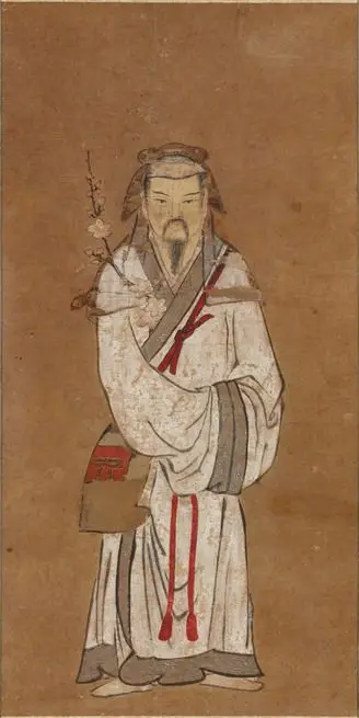 Tenjin Visiting China by Unknown artist