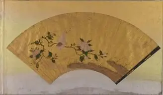 Fan-Shaped Paintings by Unknown artist