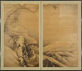 Landscape by Kanō Hōgai