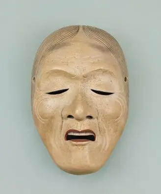 Noh Mask: "Uba" by Unknown artist