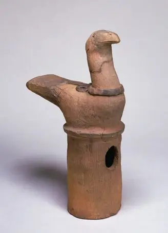 Tomb Sculpture ("Haniwa"): Hawk by Unknown artist