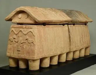 Ceramic Coffin by Unknown artist