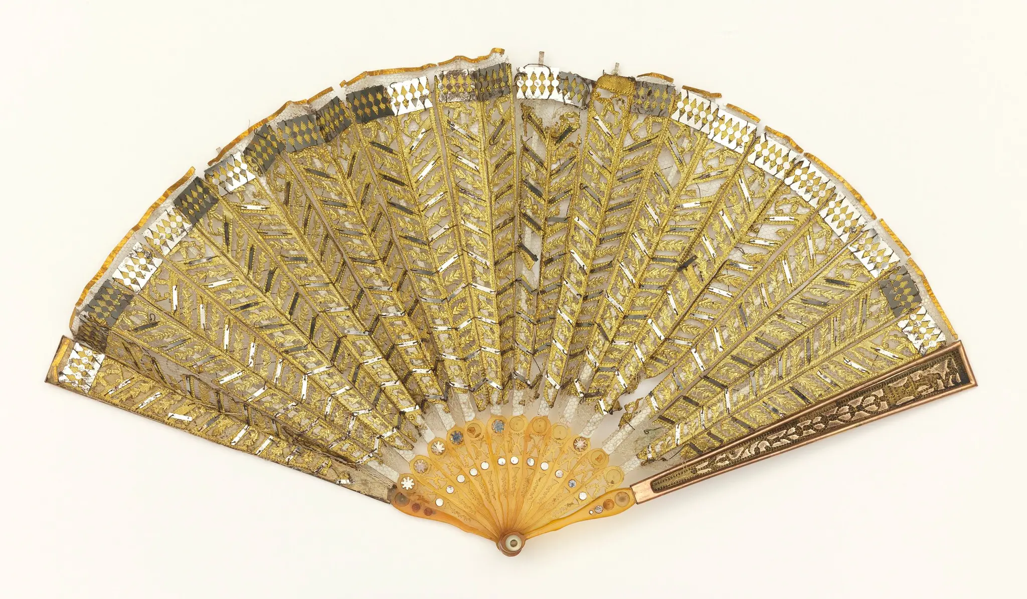 Pleated Fan (Italy) by Sebastiano Ricci