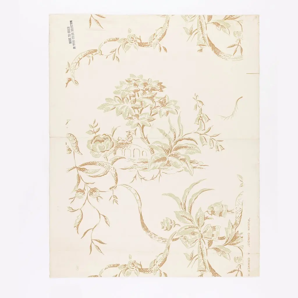 Sidewall, Ruban Chinois by Grimmer Hand Print