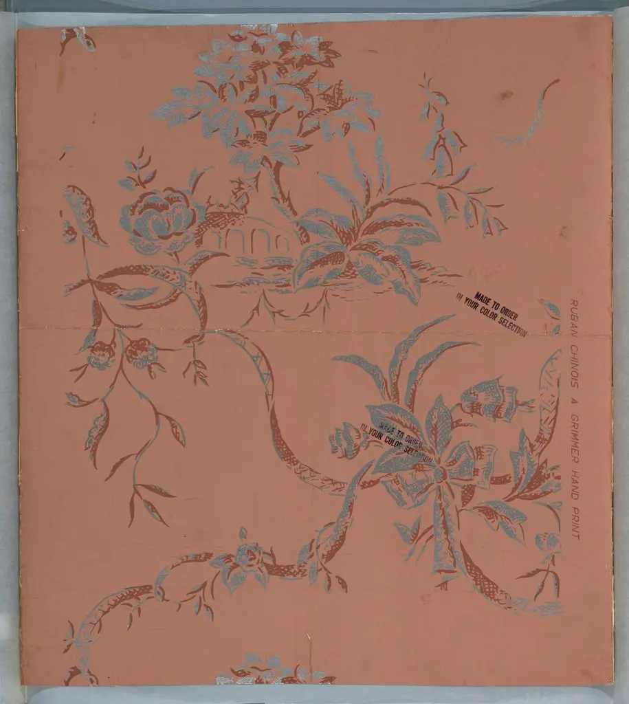 Sidewall, Ruban Chinois by Grimmer Hand Print