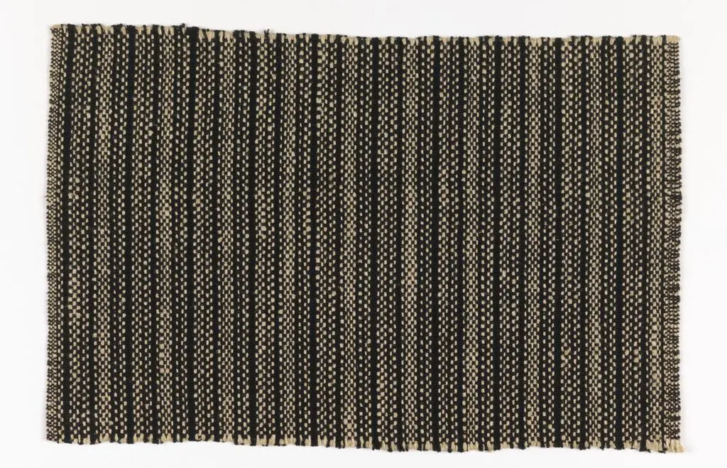 Sample, Dividing curtain for Harvard Graduate Center double bedroom by Anni Albers