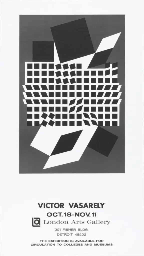Poster, Victor Vasarely by Victor Vasarely
