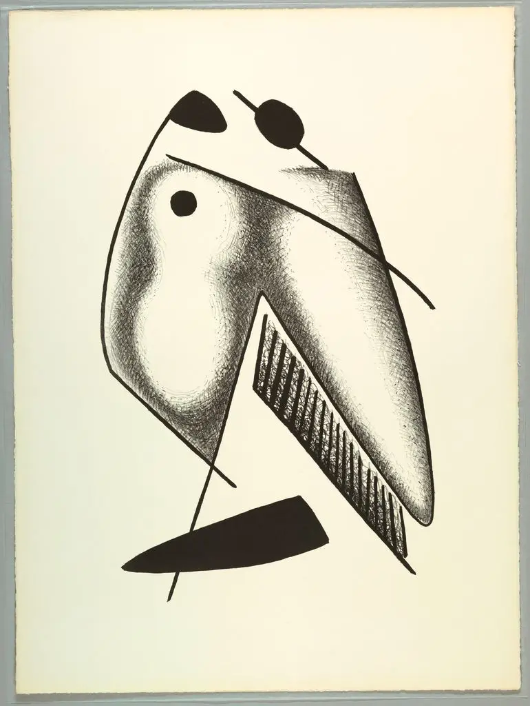 Print, Les Amoureux, From the portfolio Les Formes Vivantes by Alexander Archipenko