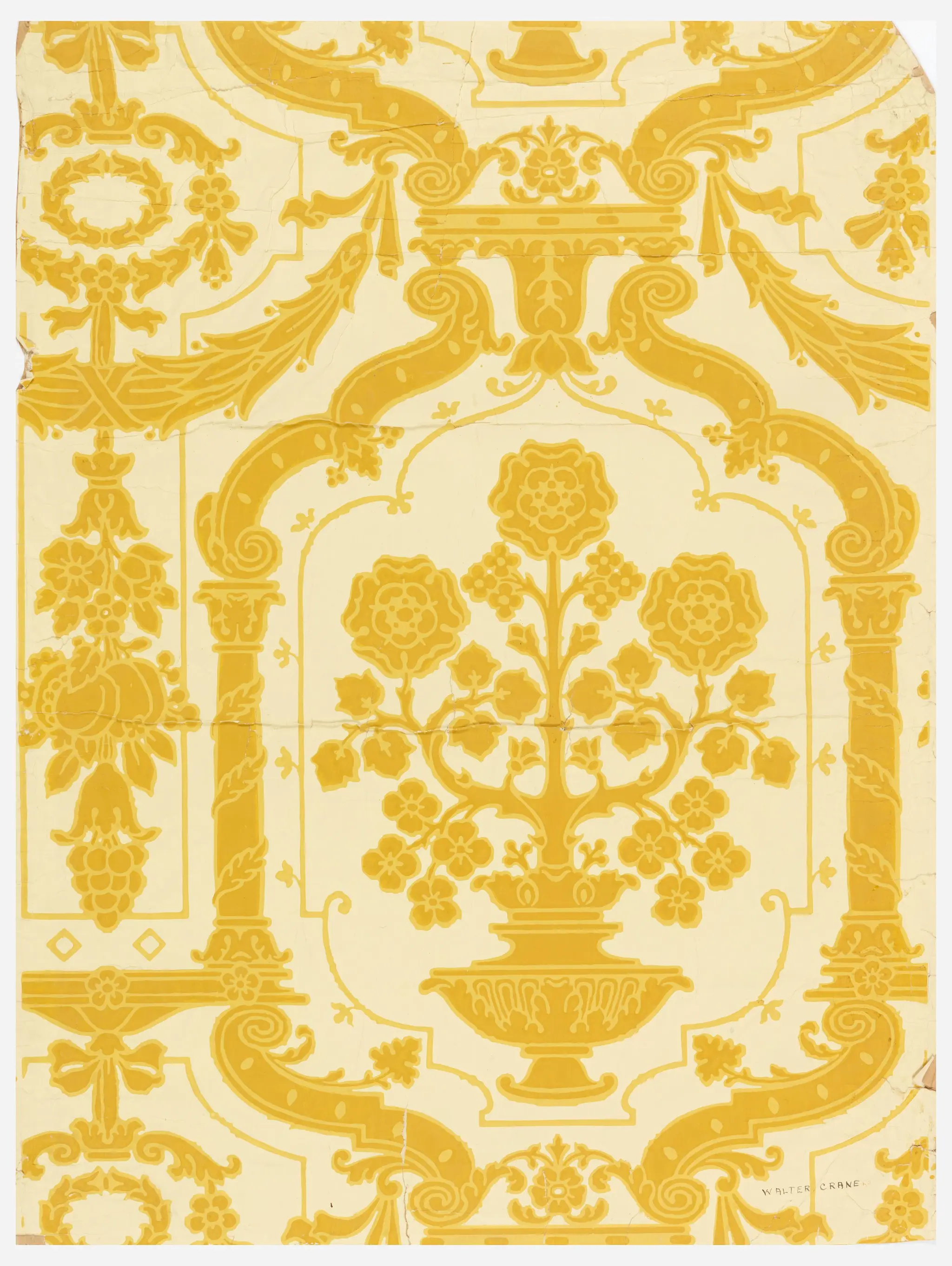 Sidewall (England) by Jeffrey & Company; Walter Crane