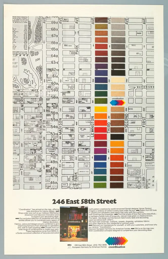 Poster, "246 East 58th Street"??? by Jurg Bernhardt