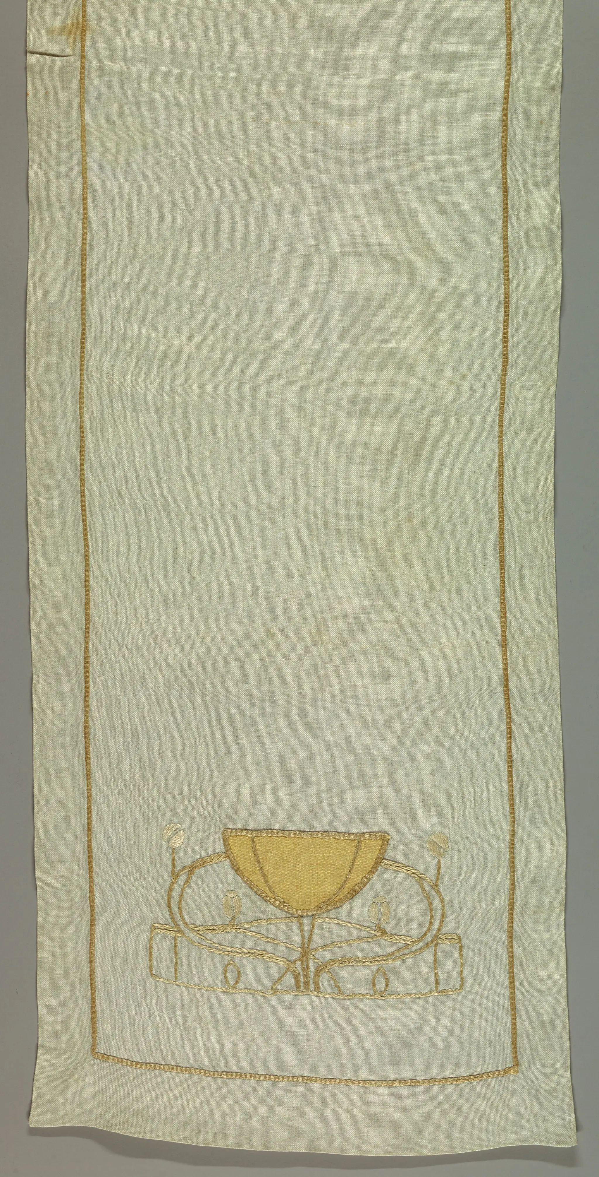 Table Runner, Poppy by Gustav Stickley