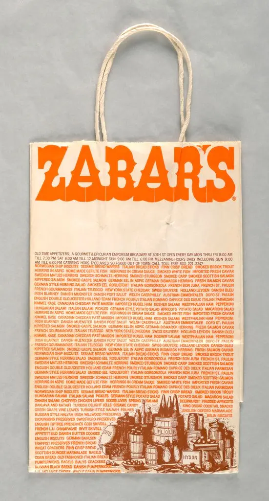 Shopping Bag, Zabar's by Joan Cunningham