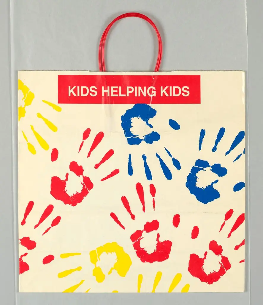Shopping Bag, Foley's: Kids Helping Kids by Joan Cunningham