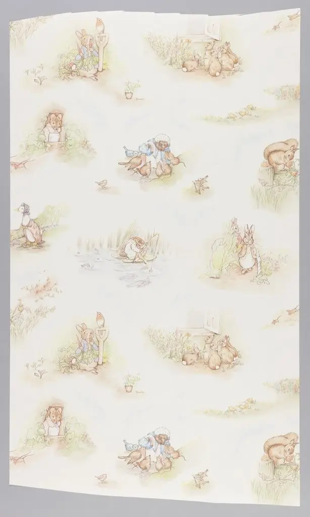 Sidewall, Peter Rabbit by Crown Wallcoverings Ltd.