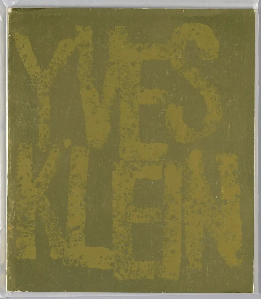 Book, Yves Klein by Elaine Lustig Cohen