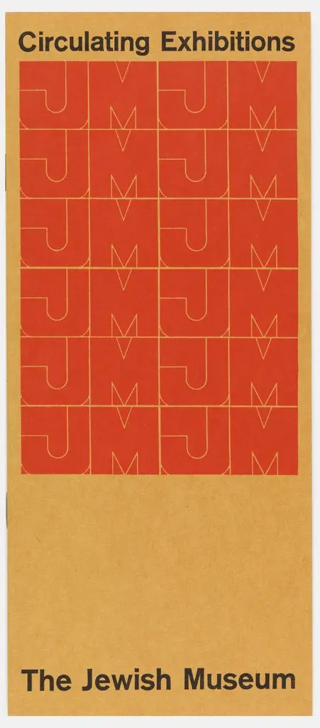 Booklet, Circulating Exhibitions, The Jewish Museum, New York, NY by Elaine Lustig Cohen