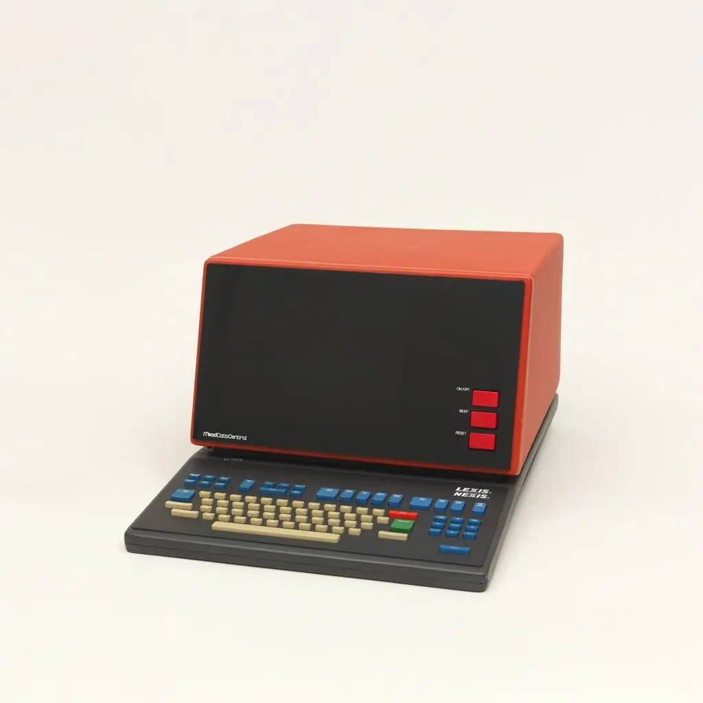 UBIQ Terminal Computer Terminal by Mead Data Central; Daniel J. Lewis, George Nelson & Associates