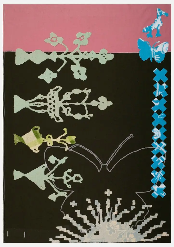 Blanket, Sampler Blanket #4 by Hella Jongerius