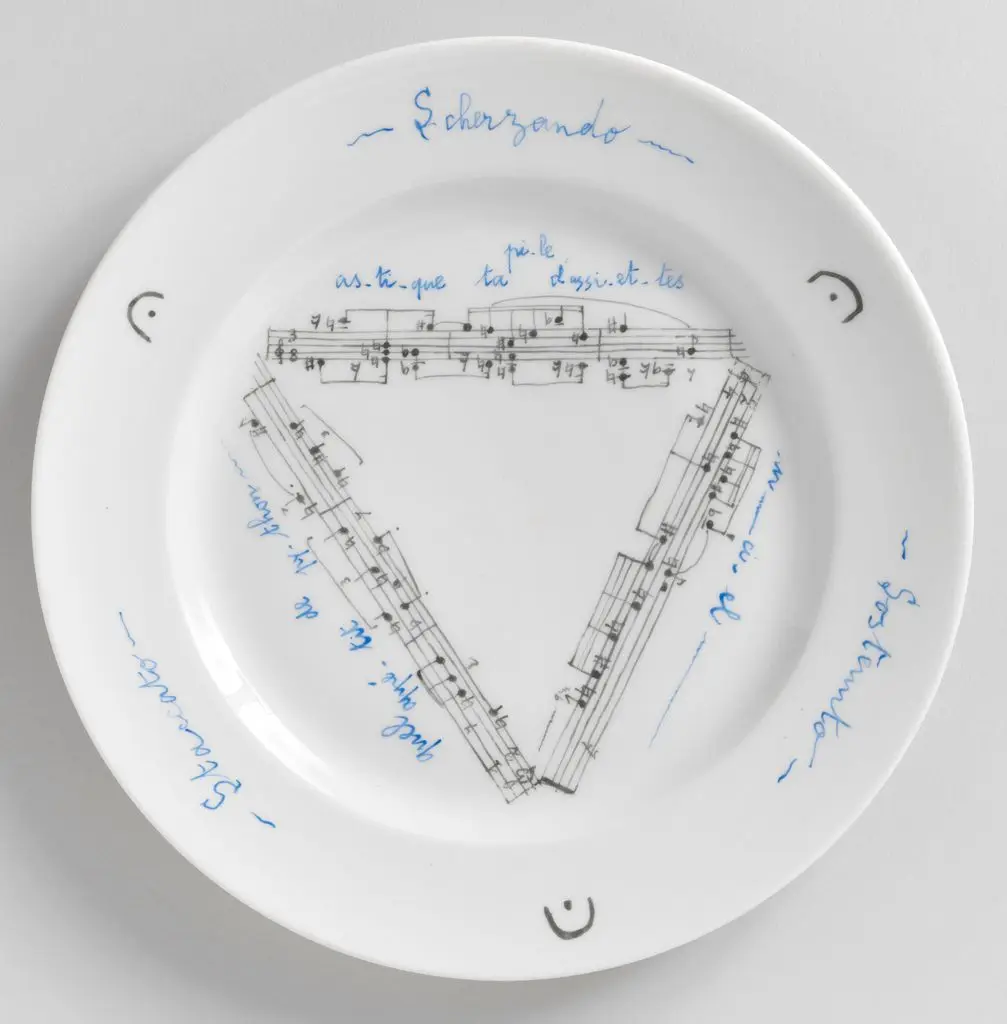 Plate (France) by Jean Cocteau