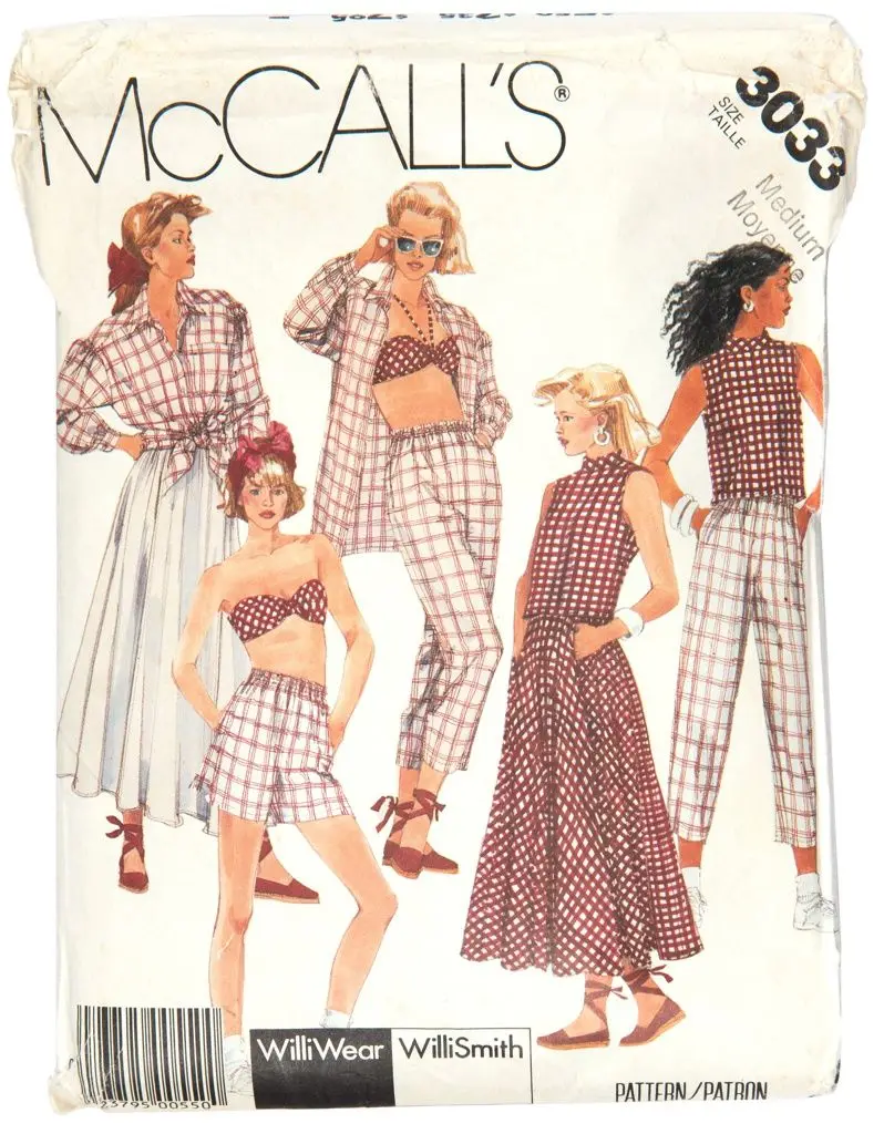 Pattern, WilliWear for McCall's 3033 by Willi Smith