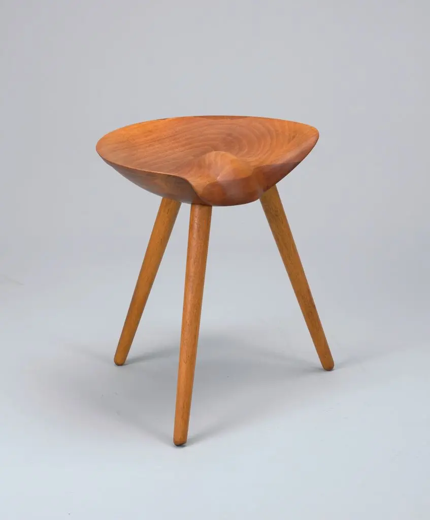 Stool (Denmark) by K. Thomsen; Mogens Lassen