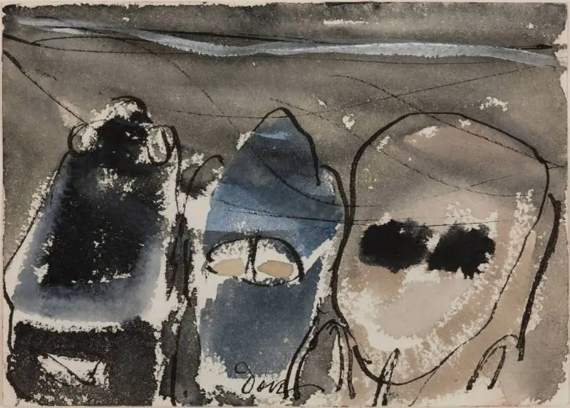 Cars in a Sleet Storm by Arthur Garfield Dove