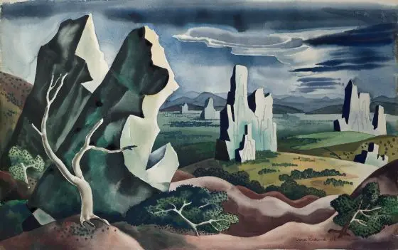 Landscape by Vance Kirkland
