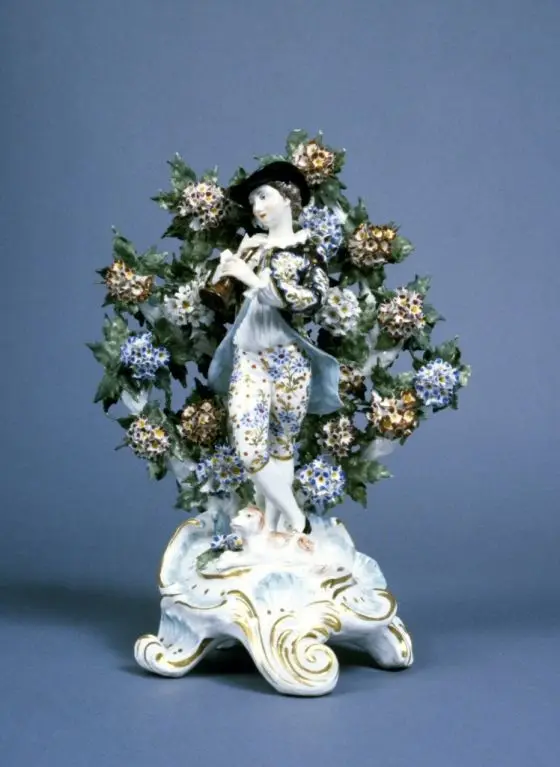 Shepherd, part of pair of sculptures by Unknown