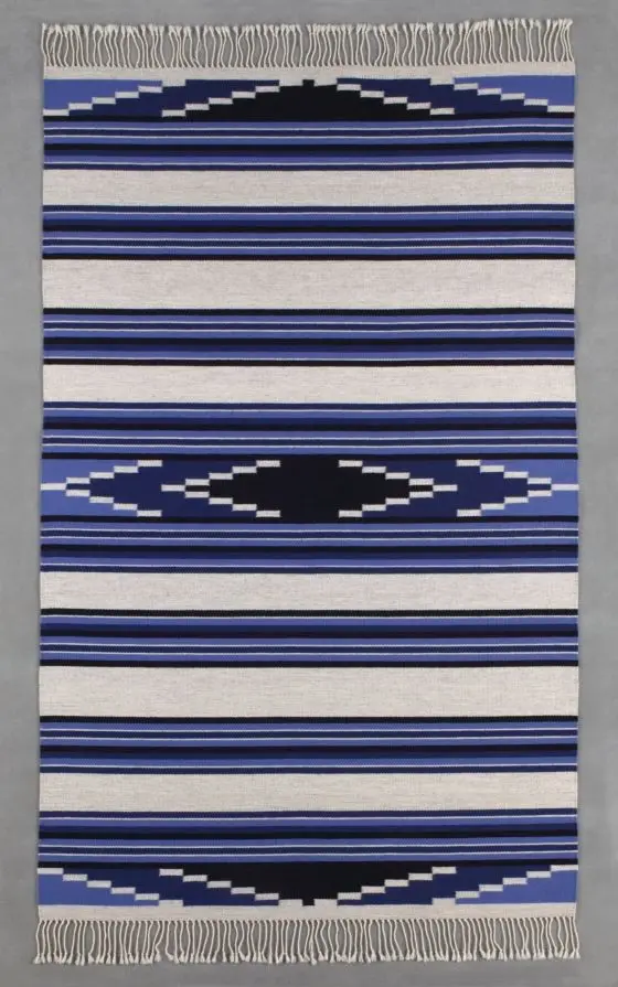 Rug, Textile by Ramona Sakiestewa by Ramona Sakiestewa