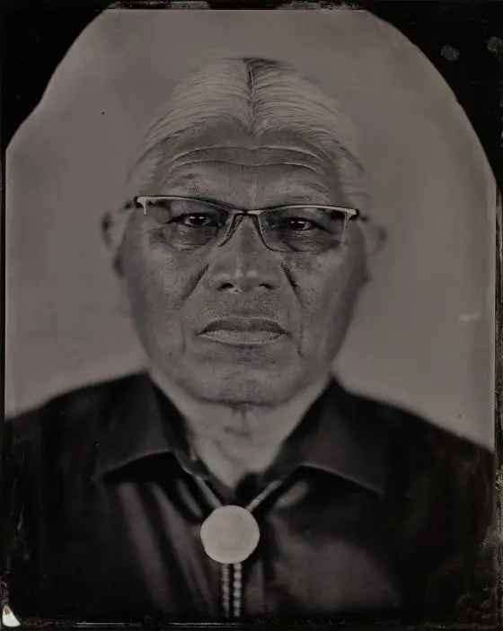 John Gritts, citizen of the Cherokee Nation, member, US Department of Education (2013), Critical Indigenous Photographic Exchange, Denver Art Museum by Will Wilson, Diné (Navajo)