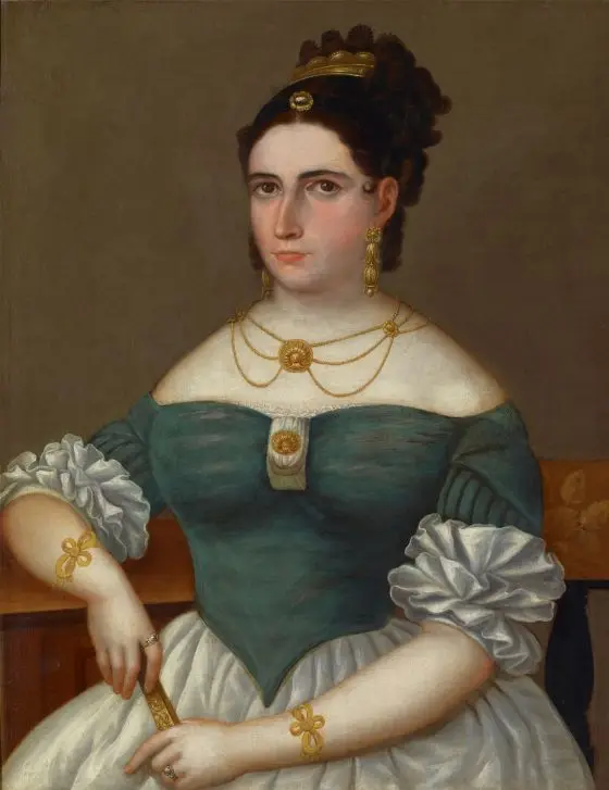 Portrait of a Lady by Gaetano Gallino,