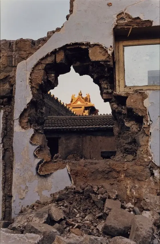 Demolition, Forbidden City by Zhang Dali