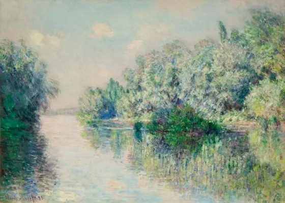 The Seine near Giverny (La Seine près de Giverny) by Claude Monet