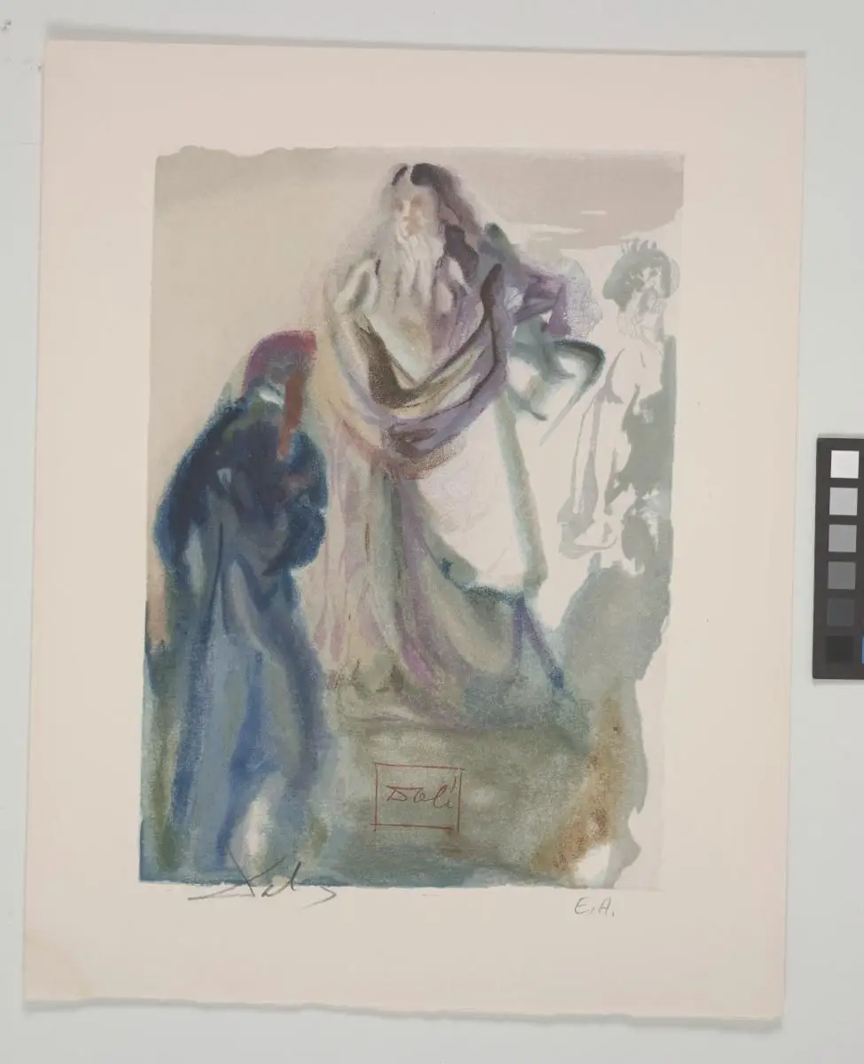 Paradise: The Walk Toward God (Canto 28) by Salvador Dalí