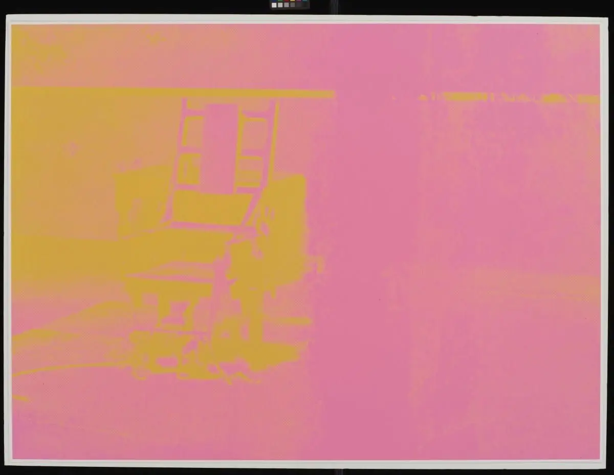 Electric Chair (Portfolio) by Andy Warhol