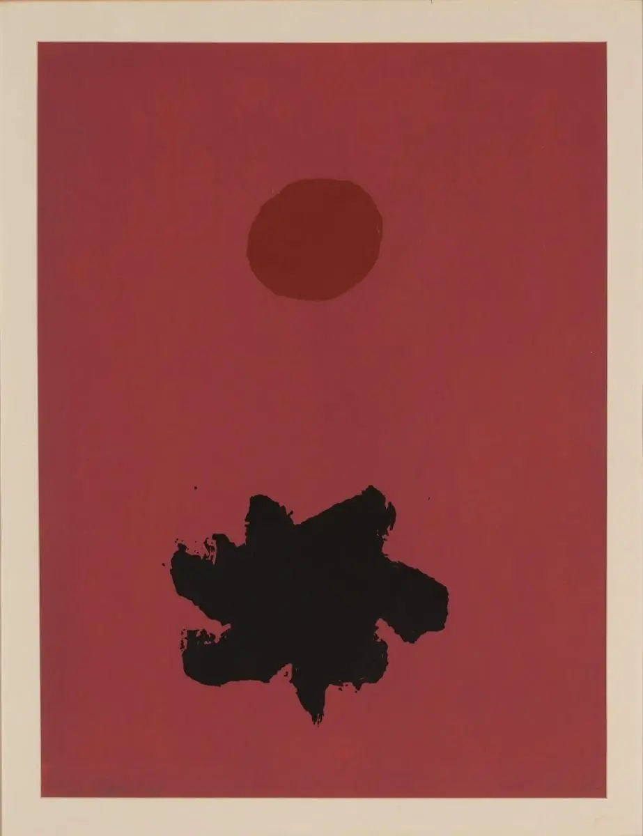 Rosy Mood by Adolph Gottlieb