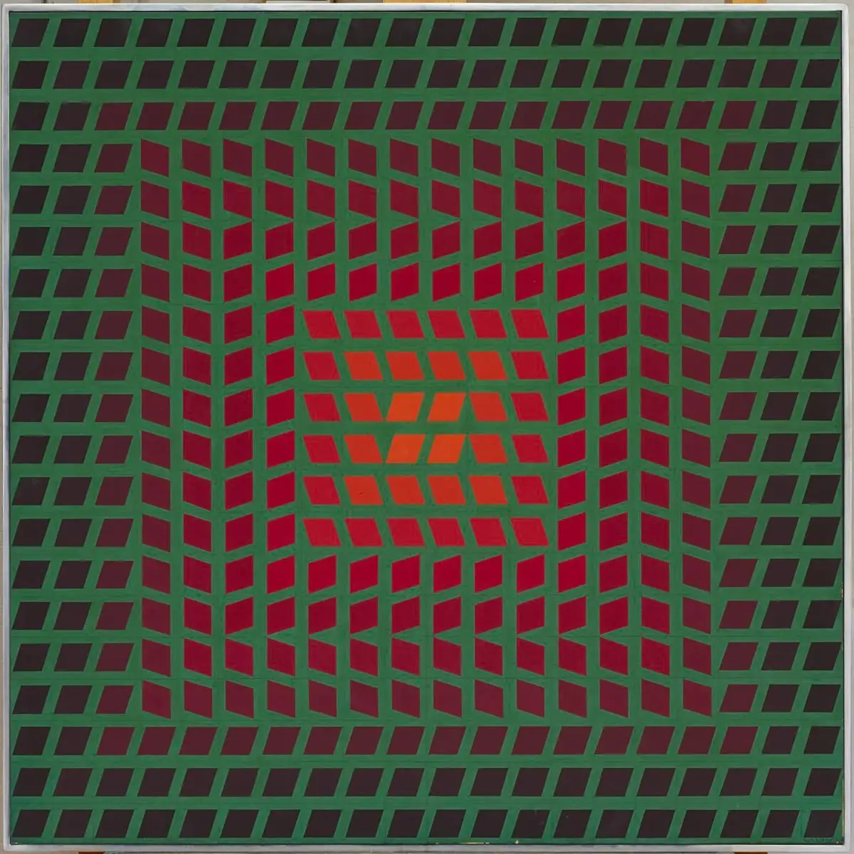 Paraj by Victor Vasarely