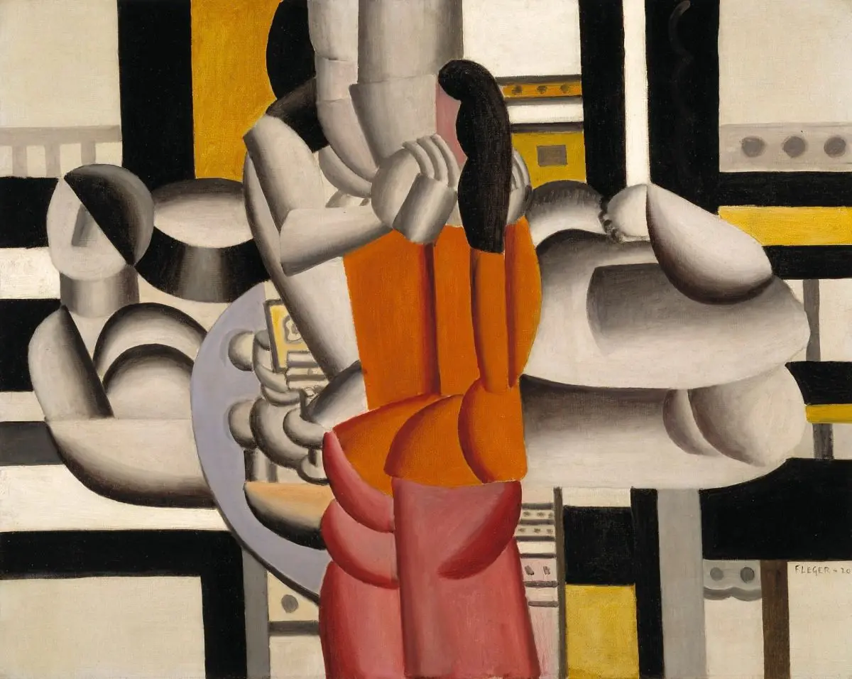 Three Women and Still Life (Déjeuner) by Fernand Léger