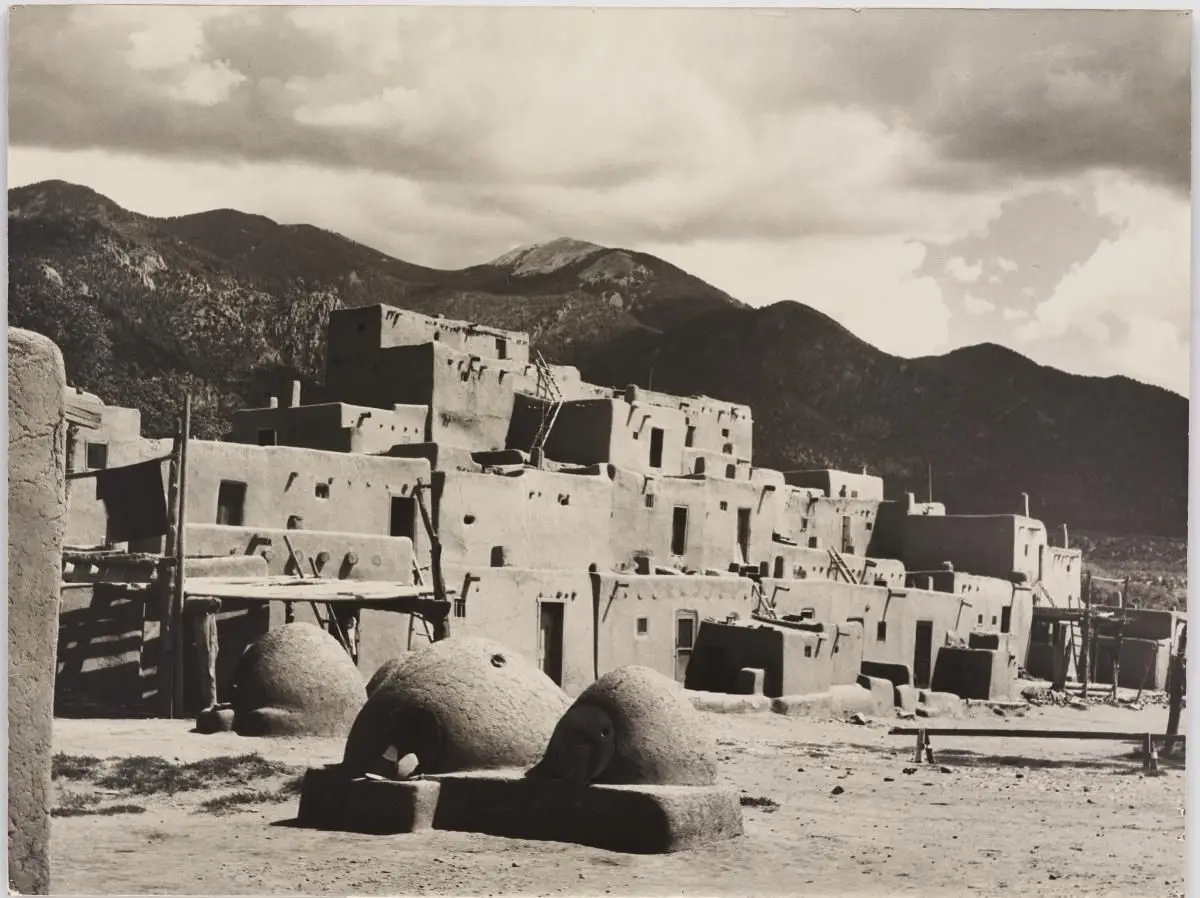 Taos Pueblo by Laura Gilpin