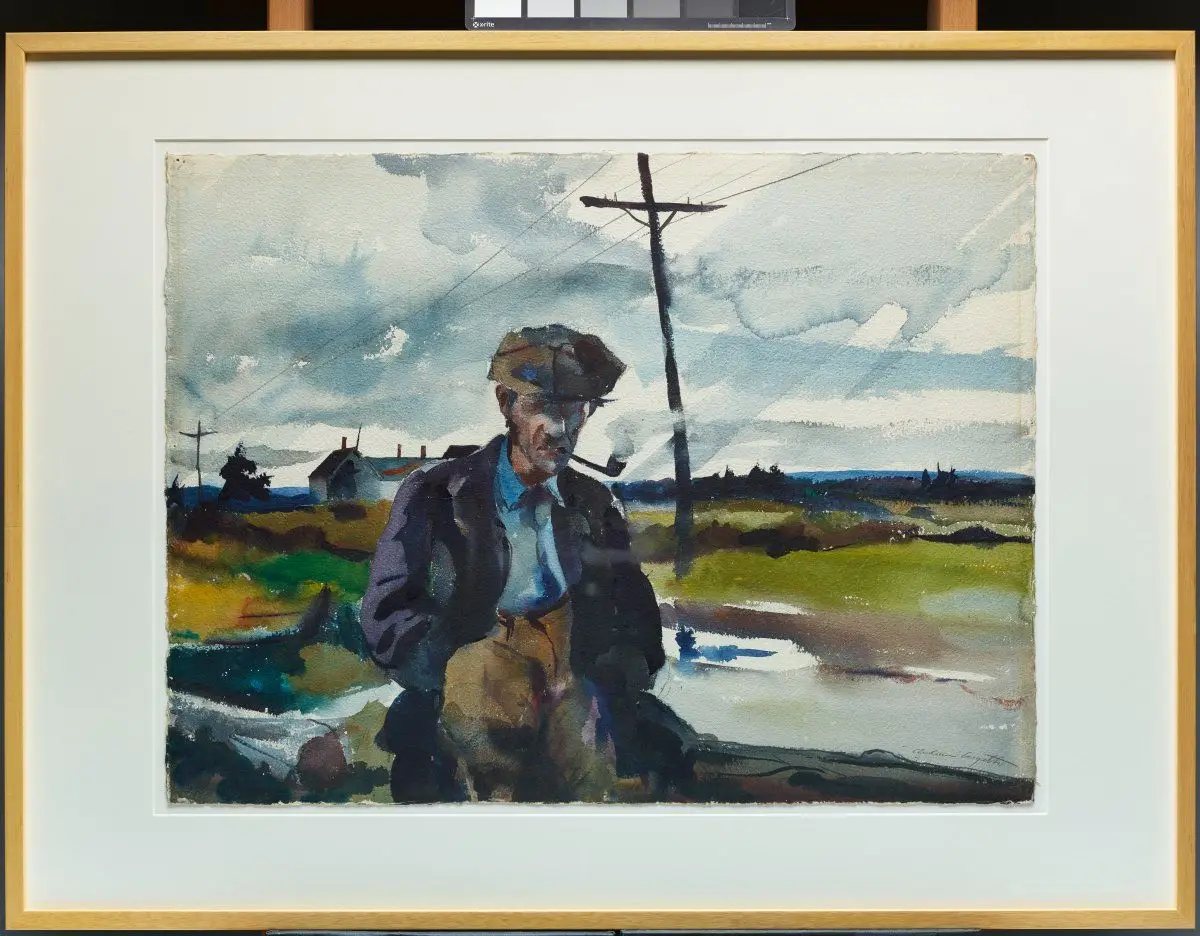 Jim Smalley, Fisherman by Andrew Wyeth