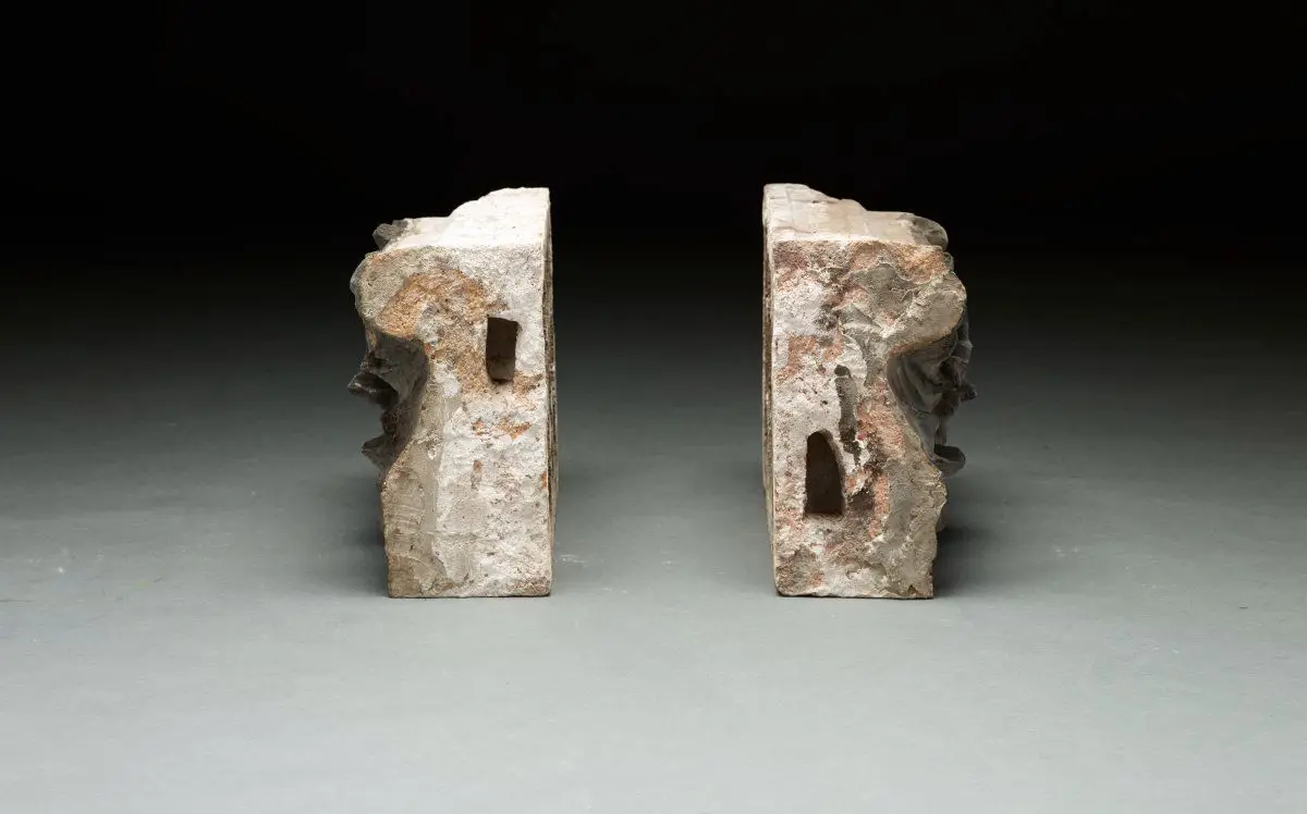 Ornamentation from Garrick Theater in Schiller Building, Chicago (second floor arcade, lower face) by Louis Sullivan