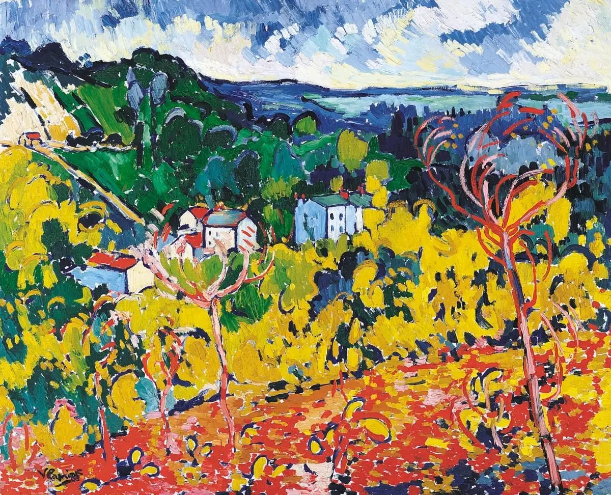Bougival by Maurice de Vlaminck