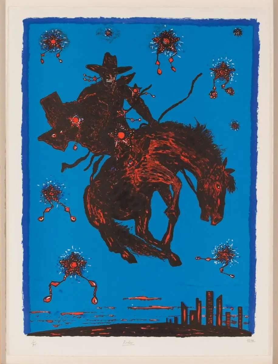 Rodeo by Derek Boshier