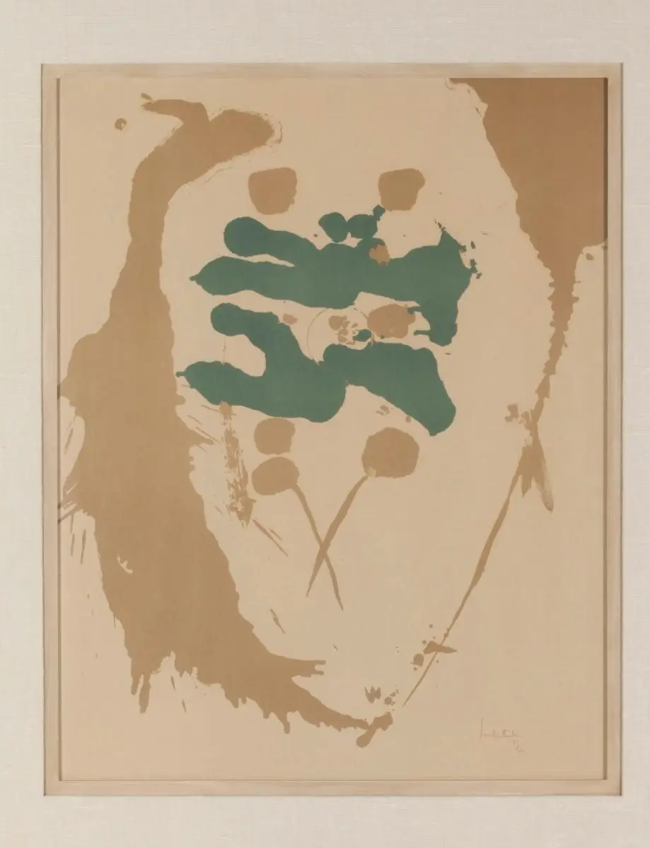 Heavenly Twins by Helen Frankenthaler
