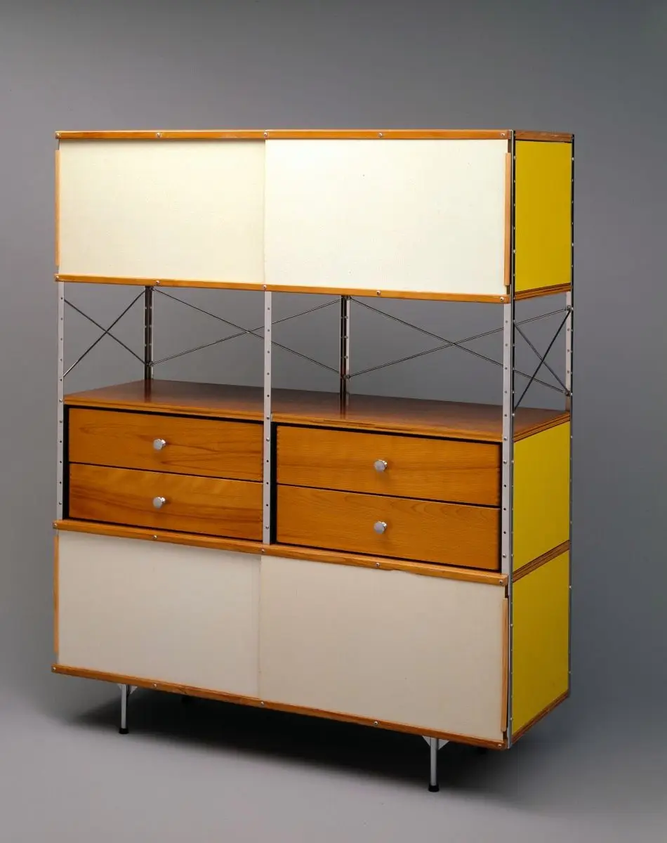"ESU" modular storage unit (Eames Storage Unit) by Charles Eames