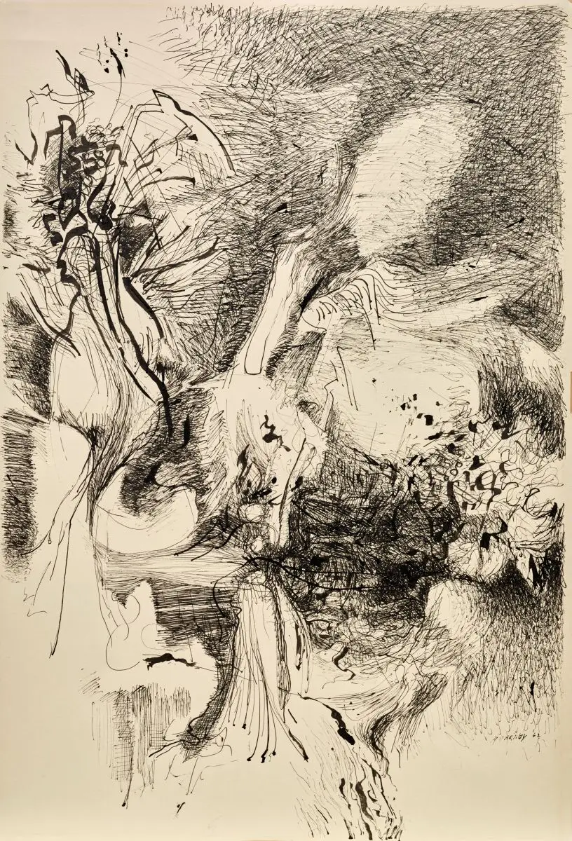 Drawing 133 by Harold E. Carney (American, 0 - 0)